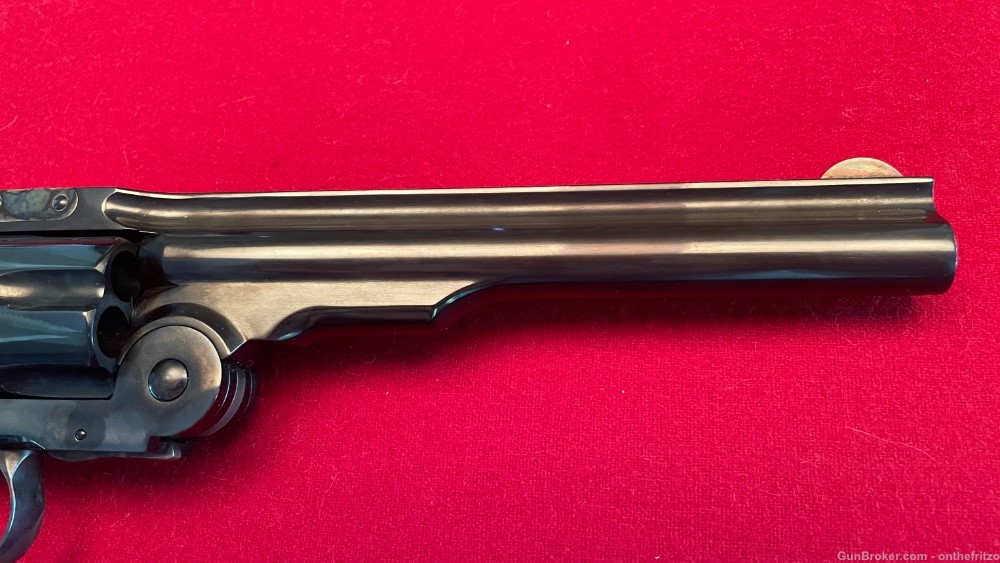Cimarron Uberti No. 3 Schofield 7” Blued .45 Revolver with Holster-img-17