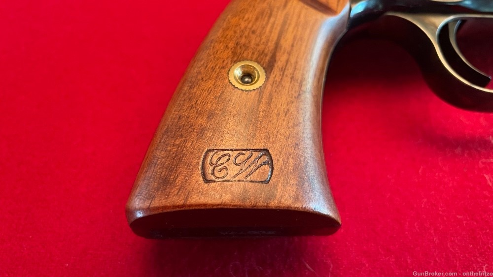 Cimarron Uberti No. 3 Schofield 7” Blued .45 Revolver with Holster-img-9