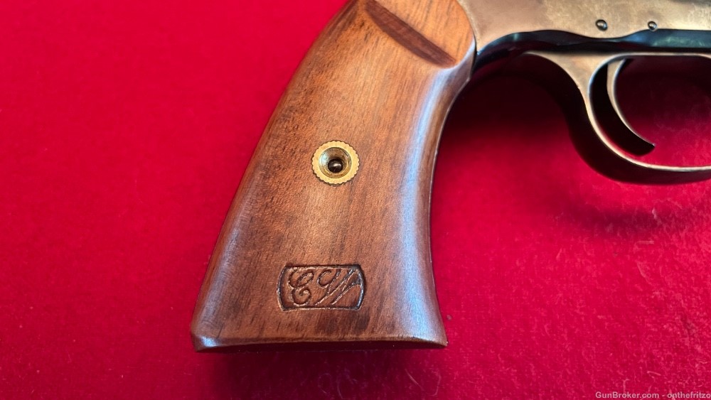 Cimarron Uberti No. 3 Schofield 7” Blued .45 Revolver with Holster-img-8