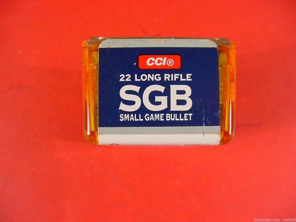 CCI SGB Small Game Bullet 200 Rounds 40 Grain .22 Long Rifle 0058-img-2