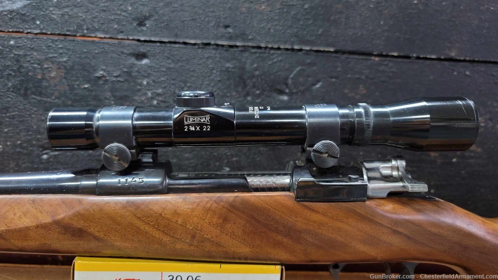 CZ Mauser Style Bolt Action Rifle 30.06 VZ24-img-3