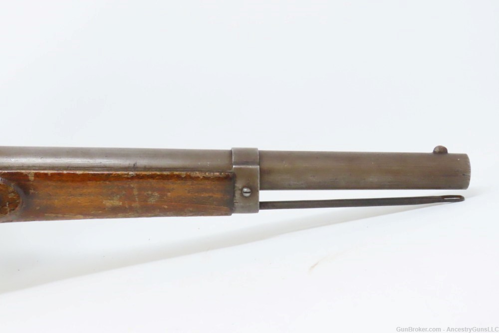 1864 Dated VERY SCARCE Antique Italian TERNI ARSENAL .69 NAVAL BELT Pistol -img-4