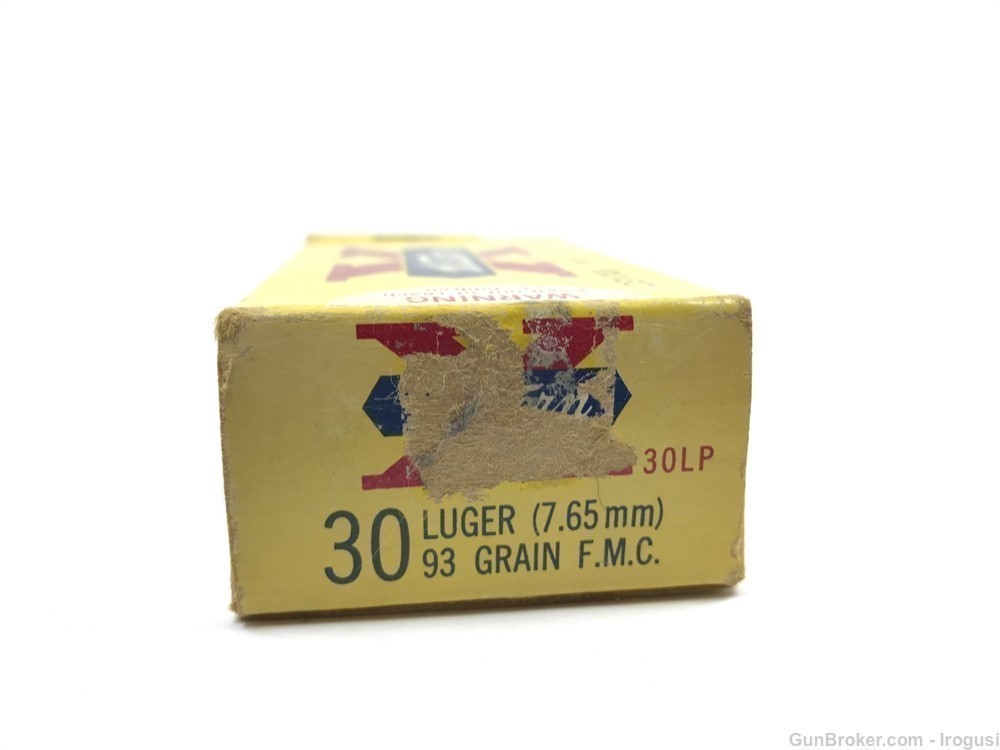 Western X .30 Luger 7.65 mm 93 Gr FMC Vintage Box 50 Rounds 884-NX-img-6