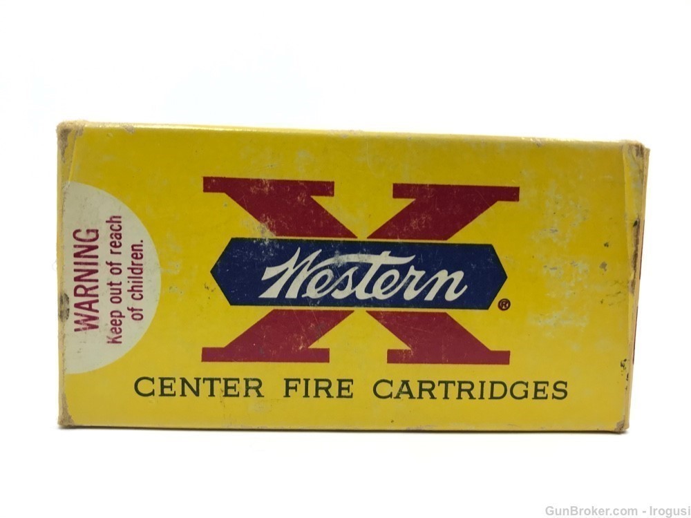 Western X .30 Luger 7.65 mm 93 Gr FMC Vintage Box 50 Rounds 884-NX-img-3