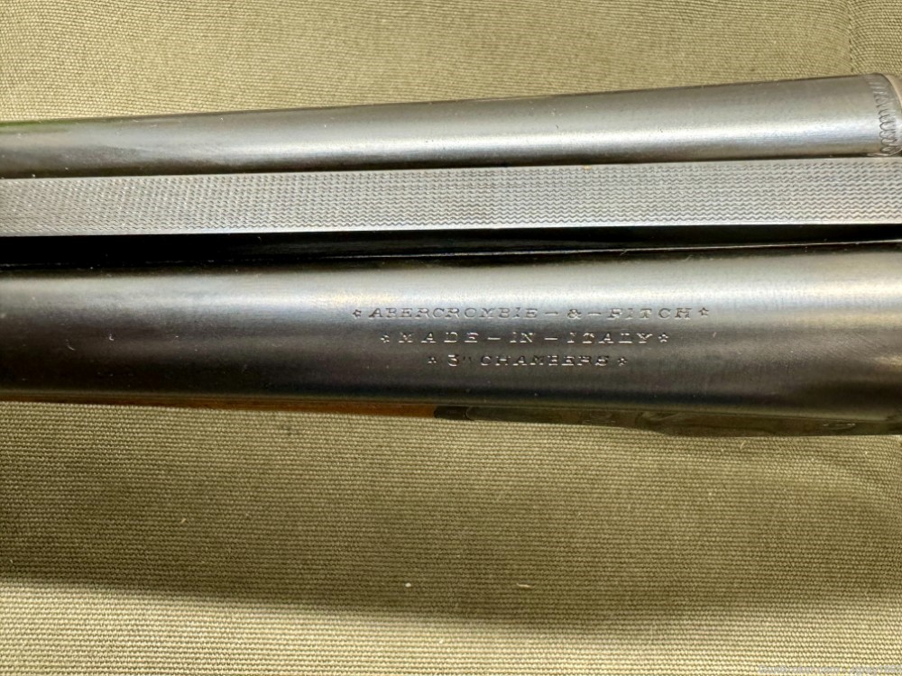 Abercrombie & Fitch Retailer Marked Zoli-Rizzini 20 Gauge Shotgun-img-13