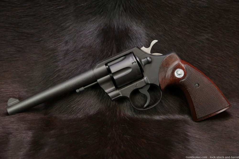 Colt Official Police Model .38 Special 6" Double Action Revolver, 1957 C&R-img-3