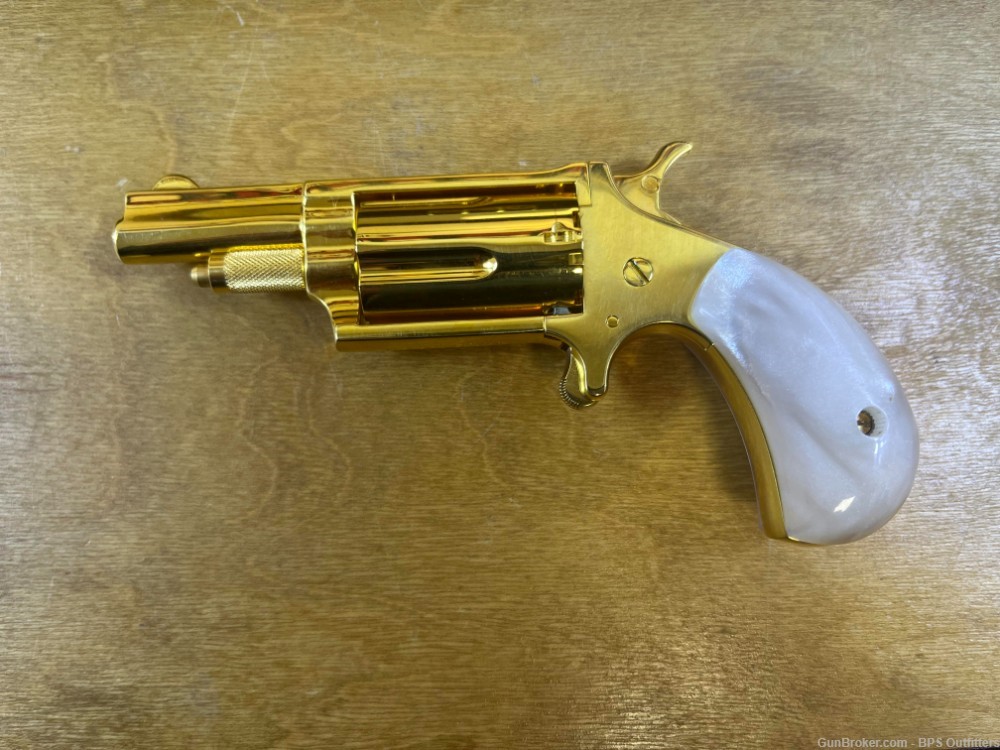 North American Arms Mini-Revolver Golden Eagle Set .22 S/LR/WMR -img-7