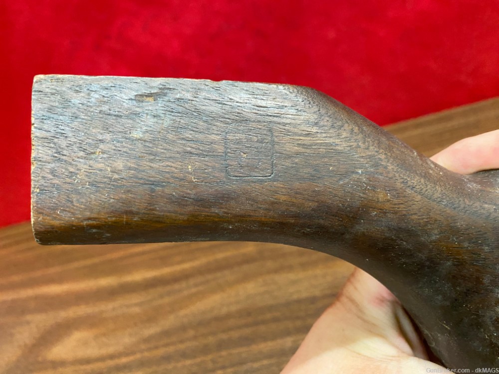 Cut M14 Wood Stock w/ Metal Butt Plate-img-9