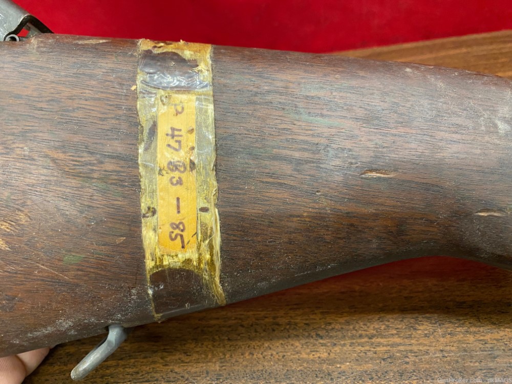 Cut M14 Wood Stock w/ Metal Butt Plate-img-3