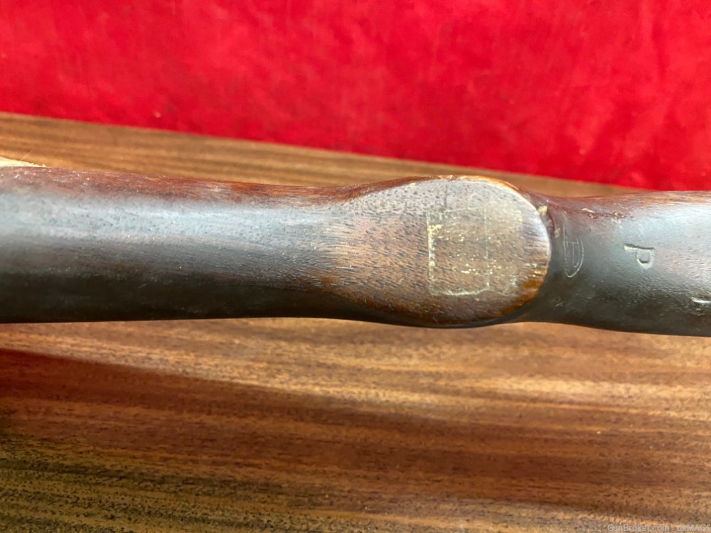 Cut M14 Wood Stock w/ Metal Butt Plate-img-20