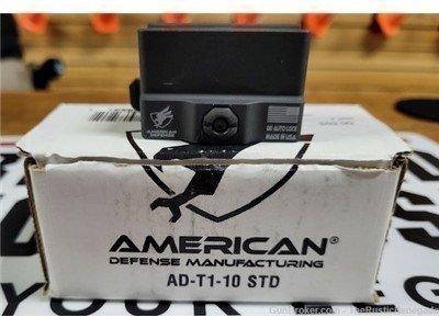 American Defense AD-T1-10 STD  Optic Mount Quick-Release Aimpoint Micro T-1