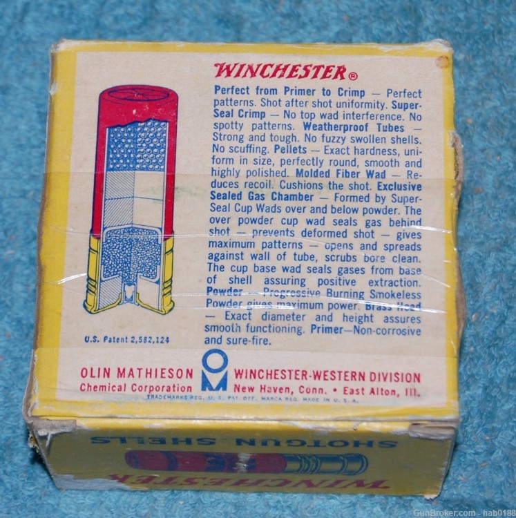 Vintage Full Box of Winchester Super-Speed 12 Gauge Shotgun Shells-img-3