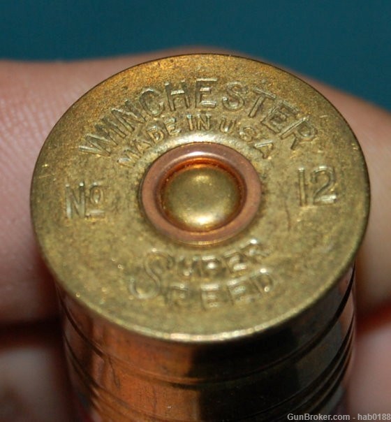 Vintage Full Box of Winchester Super-Speed 12 Gauge Shotgun Shells-img-9