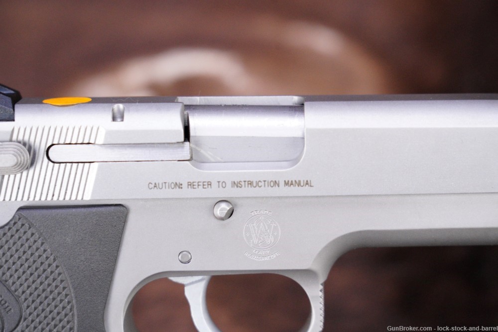 Rare Smith & Wesson S&W Model 1066 105500 10mm 4.25" Semi-Auto Pistol, 1991-img-9
