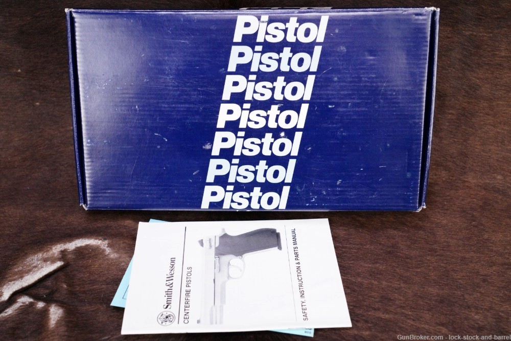 Rare Smith & Wesson S&W Model 1066 105500 10mm 4.25" Semi-Auto Pistol, 1991-img-23