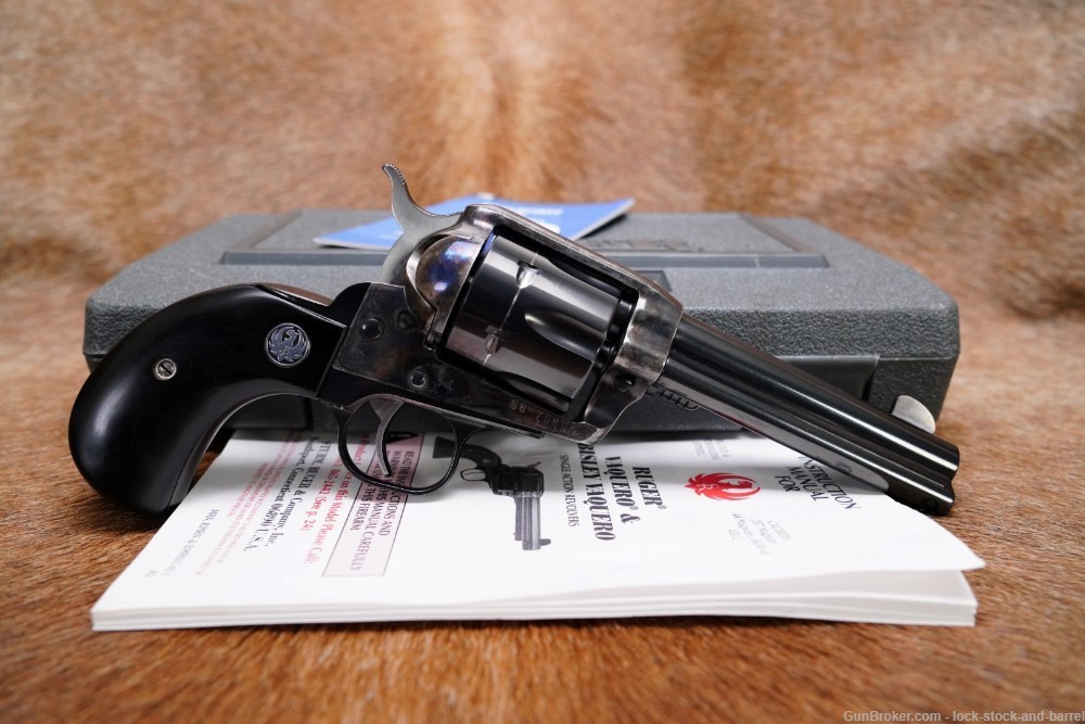 Ruger Vaquero Birdshead Model 10514 .357 Mag 4 3/4” SA Revolver & Box 2004-img-2