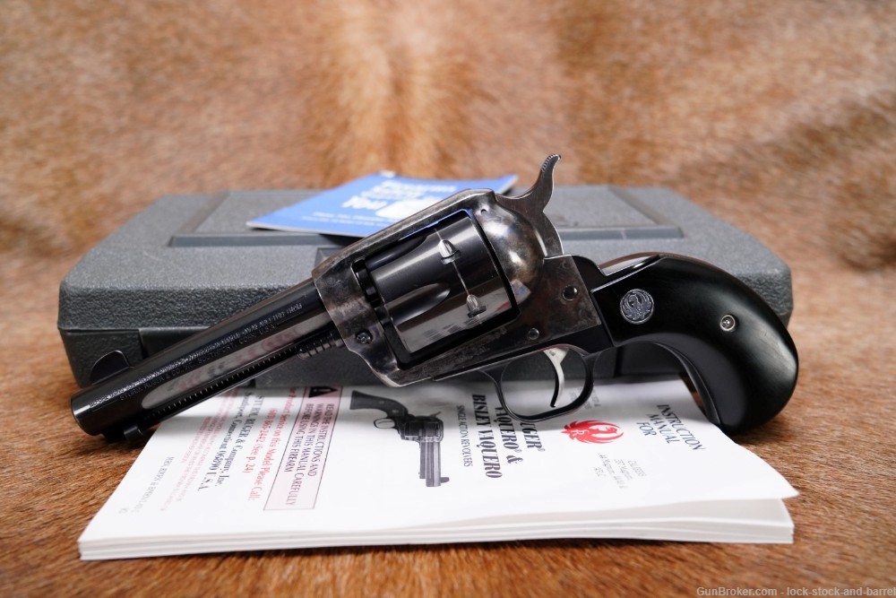 Ruger Vaquero Birdshead Model 10514 .357 Mag 4 3/4” SA Revolver & Box 2004-img-3