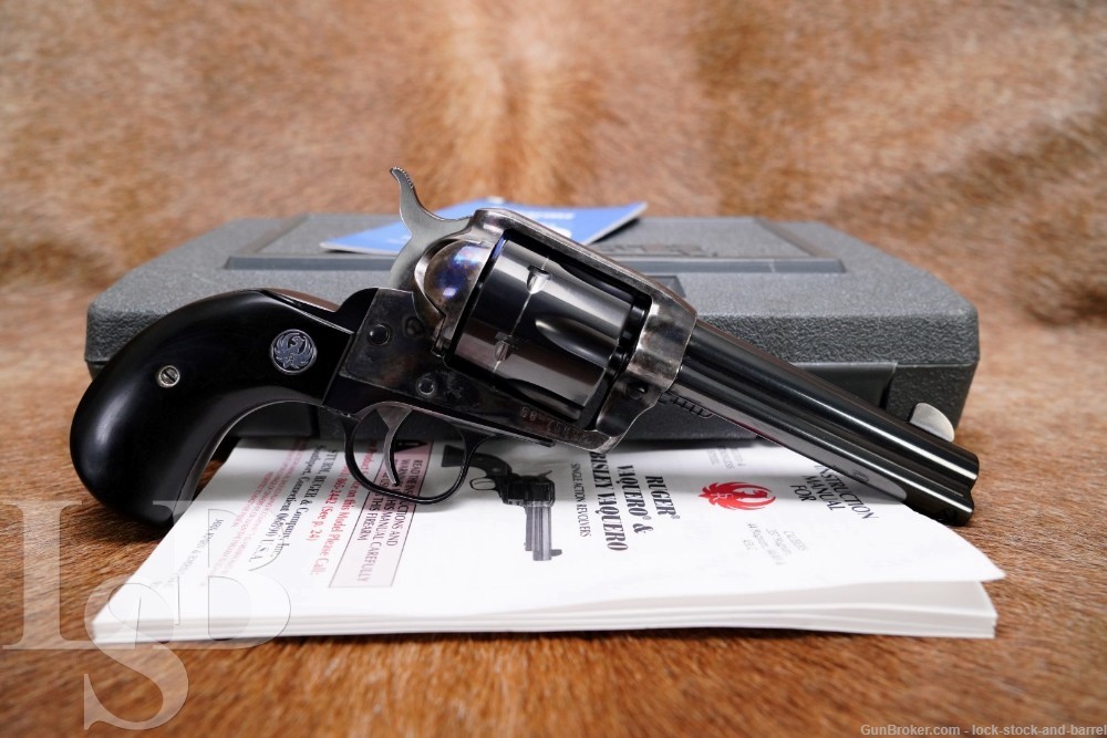 Ruger Vaquero Birdshead Model 10514 .357 Mag 4 3/4” SA Revolver & Box 2004-img-0