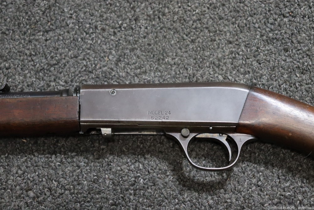 Remington Model 24 Semi Auto Rifle Cal. 22 LR (SN#52242)-img-7
