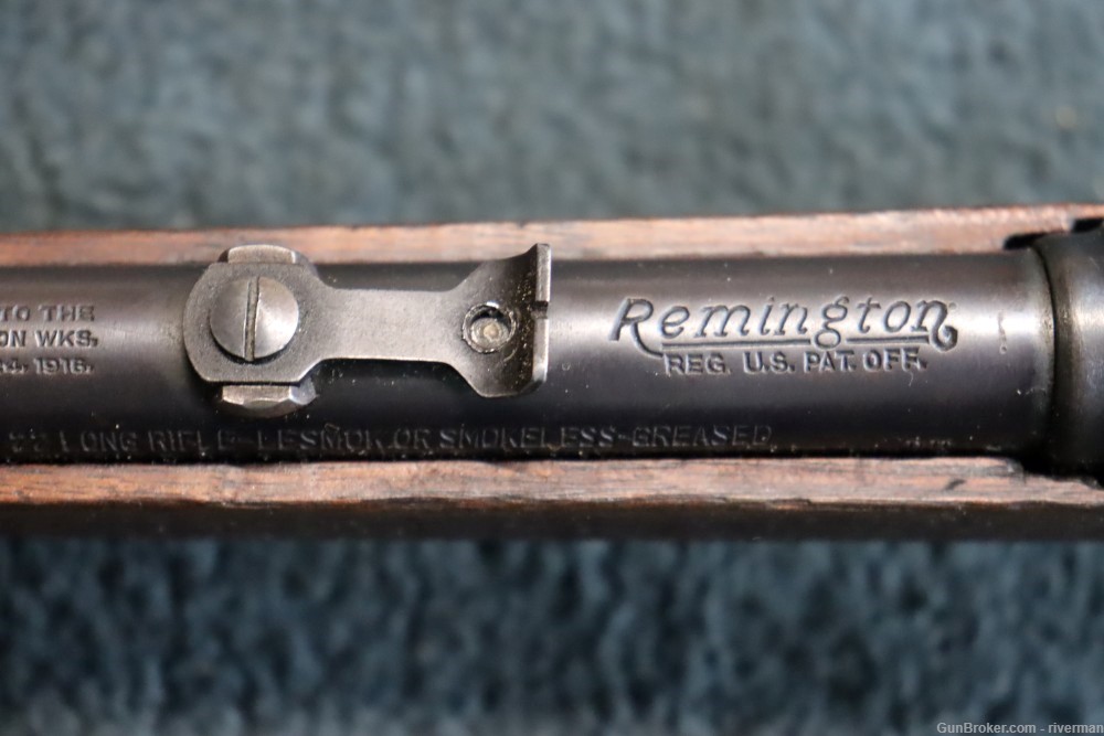 Remington Model 24 Semi Auto Rifle Cal. 22 LR (SN#52242)-img-11