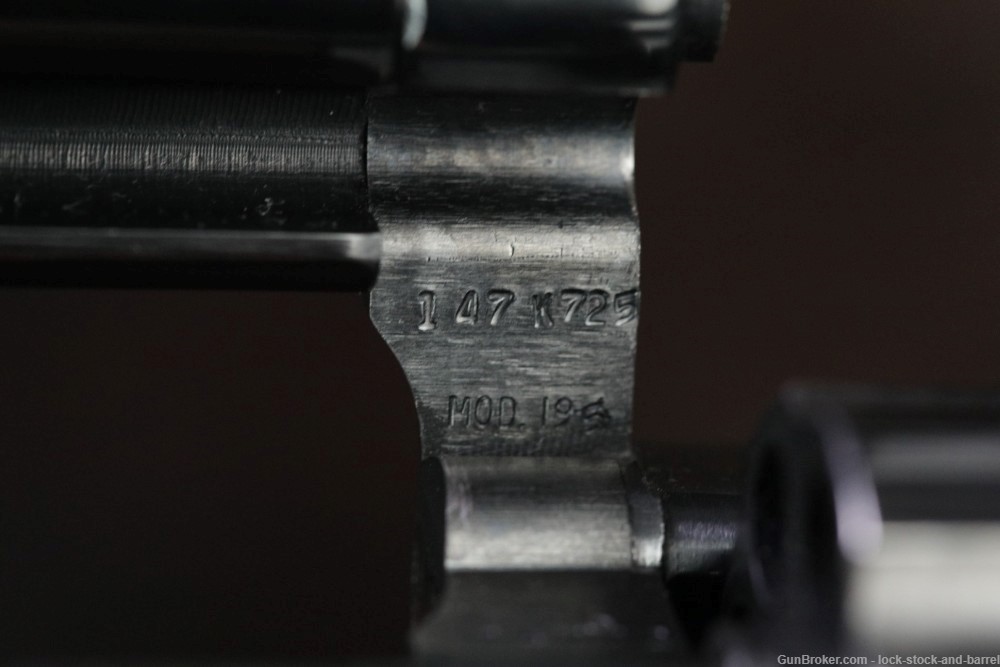 Smith & Wesson S&W Model 19-5 .357 Combat Magnum 4" Revolver 1982 NO CA-img-15