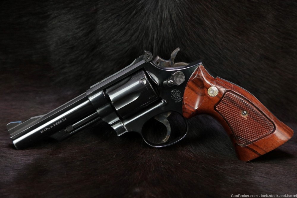 Smith & Wesson S&W Model 19-5 .357 Combat Magnum 4" Revolver 1982 NO CA-img-3