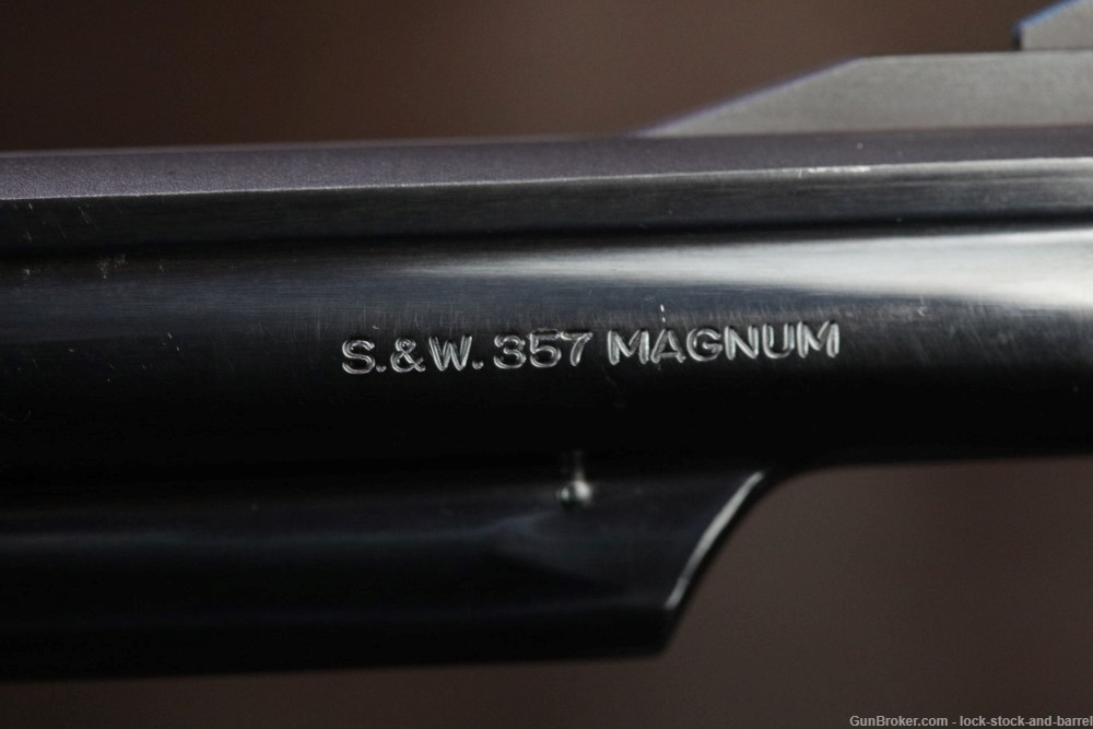 Smith & Wesson S&W Model 19-5 .357 Combat Magnum 4" Revolver 1982 NO CA-img-12
