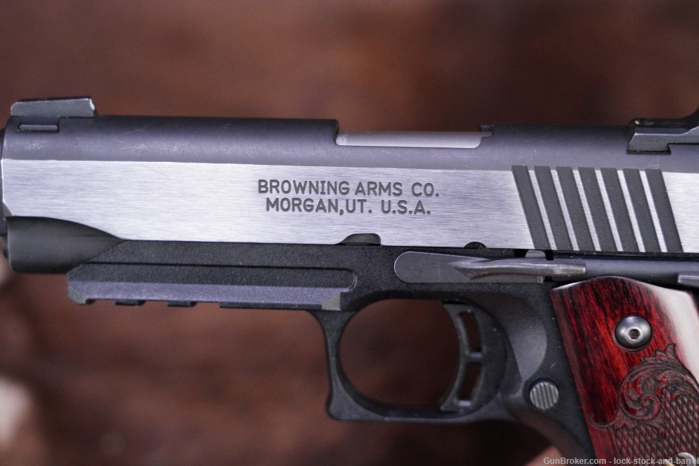 Browning 1911 Blk Label Medallion Compact 380 ACP Semi Auto Pistol NO CA-img-11