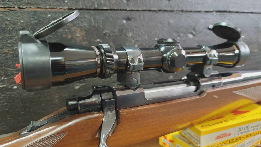 Ruger M77 30.06 bolt action rifle Leupold scope-img-17