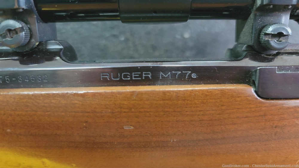 Ruger M77 30.06 bolt action rifle Leupold scope-img-3