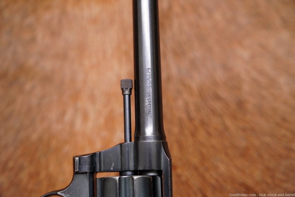 Colt Police Positive 1st Series .38 Spl DA/SA Revolver, MFD 1933 C&R-img-10