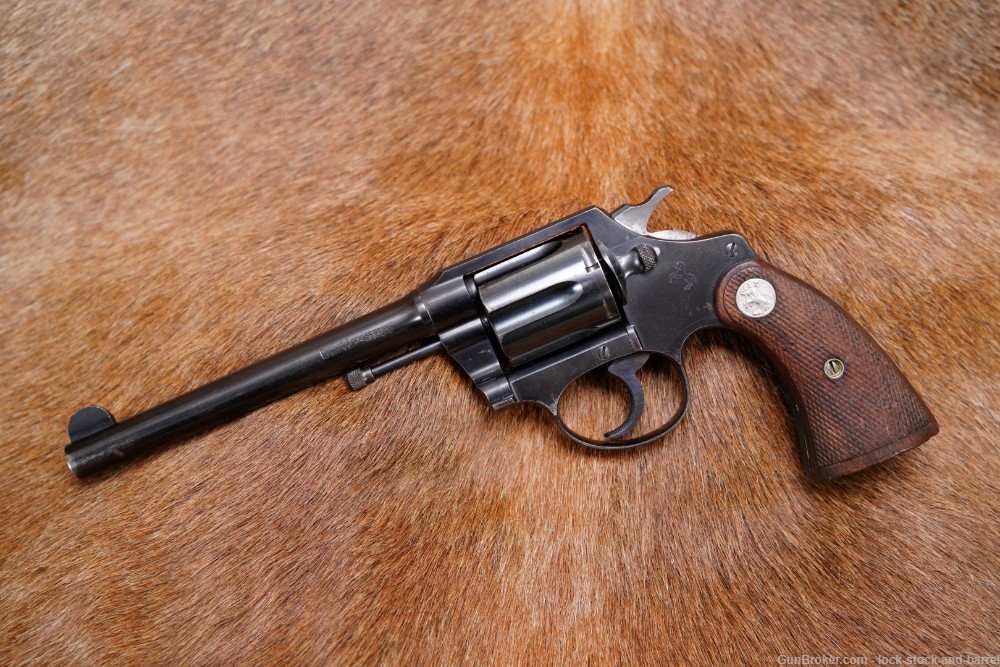 Colt Police Positive 1st Series .38 Spl DA/SA Revolver, MFD 1933 C&R-img-3
