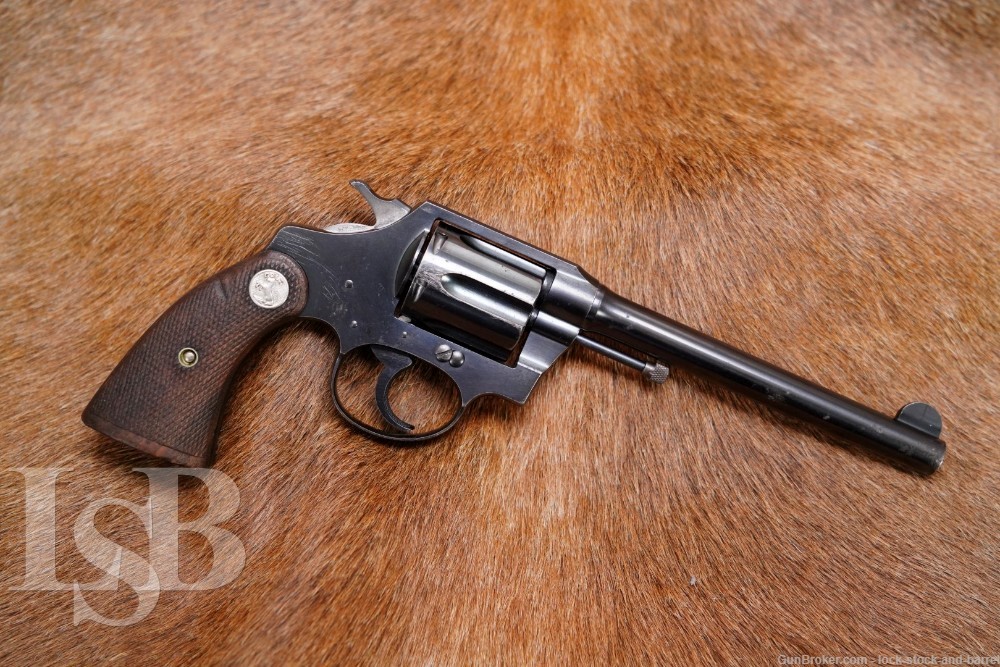 Colt Police Positive 1st Series .38 Spl DA/SA Revolver, MFD 1933 C&R-img-0