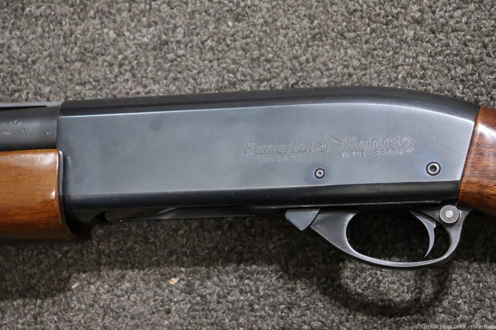 Remington 870 Wingmaster Model TB Trapgun 12 Gauge Shotgun (SN#S968837V)-img-7