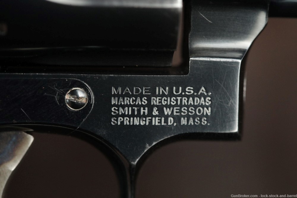 Smith & Wesson S&W Model 19-5 .357 Combat Magnum 4" Revolver 1982 NO CA-img-12