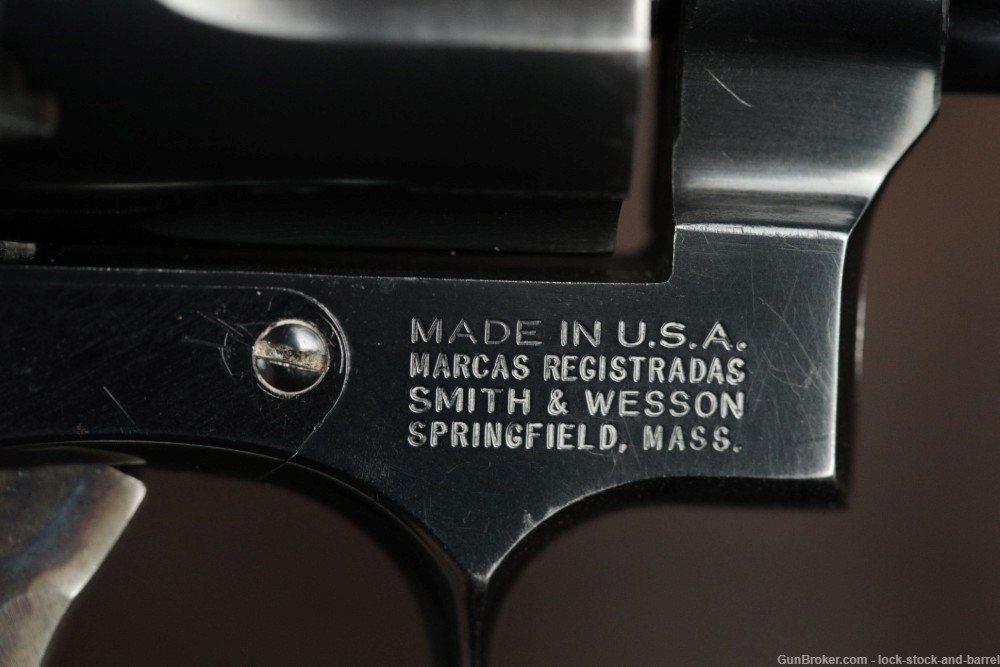 Smith & Wesson S&W Model 19-5 .357 Combat Magnum 4" Revolver 1982 NO CA-img-11