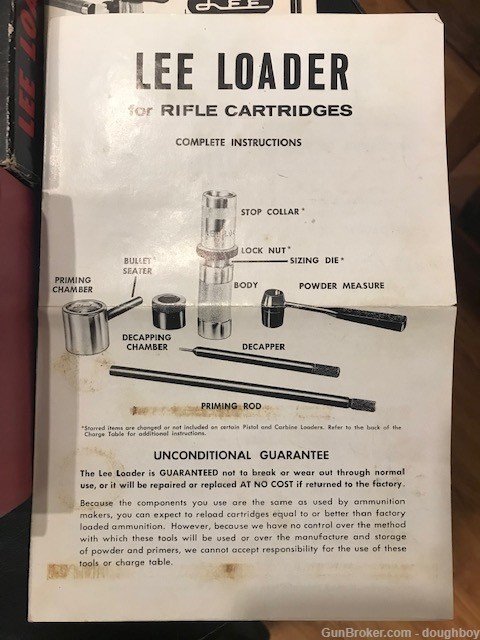 .223 Lee Loader Vintage Black & Red box kit Remington-img-2