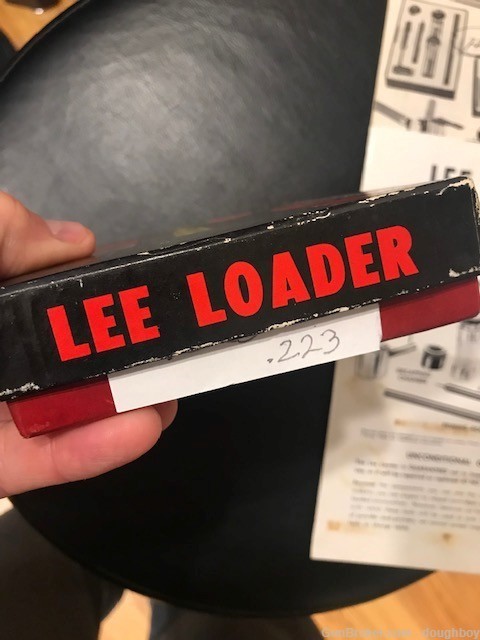 .223 Lee Loader Vintage Black & Red box kit Remington-img-3
