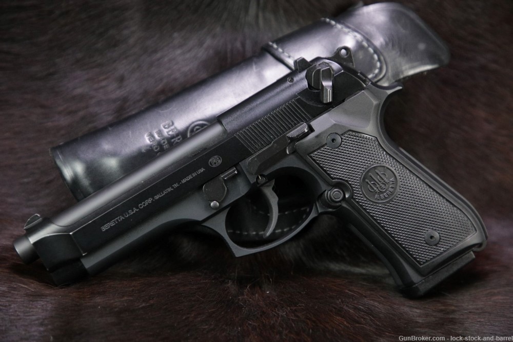 Beretta USA 92FS 92-FS 9mm SA/DA 4.9” Semi Automatic Pistol-img-3