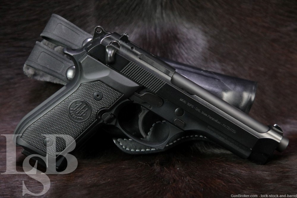Beretta USA 92FS 92-FS 9mm SA/DA 4.9” Semi Automatic Pistol-img-0