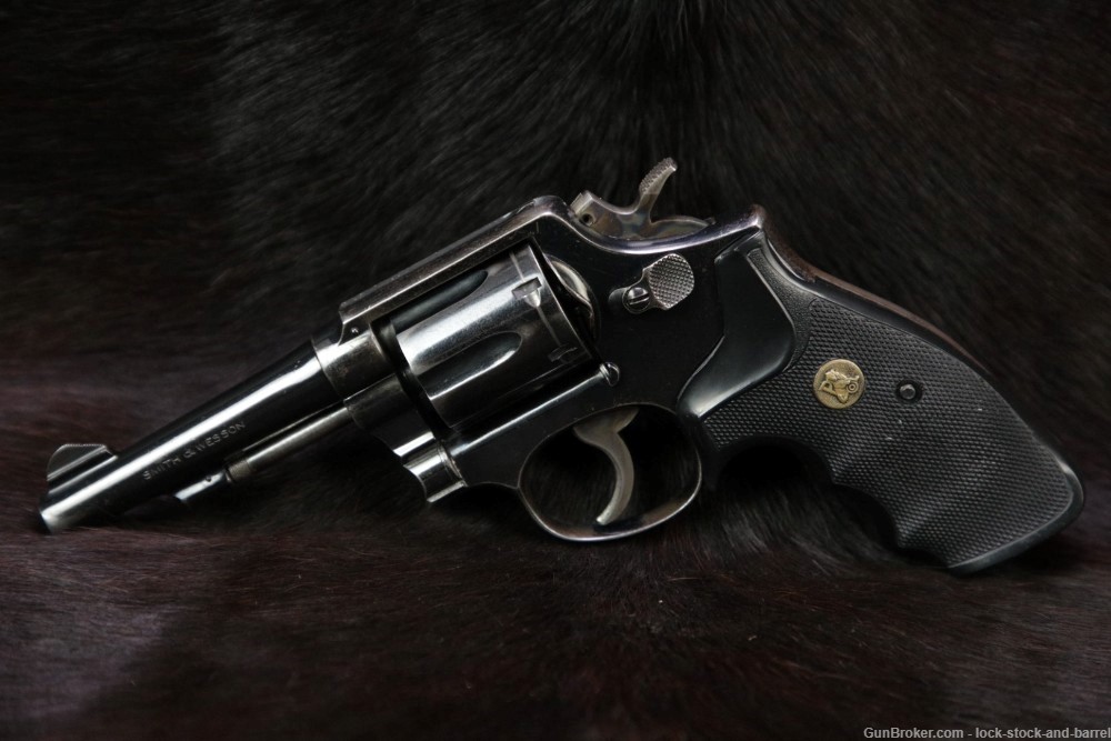 Smith & Wesson S&W Model 10 No Dash M&P .38 Spl 4" Revolver 1960 C&R-img-3