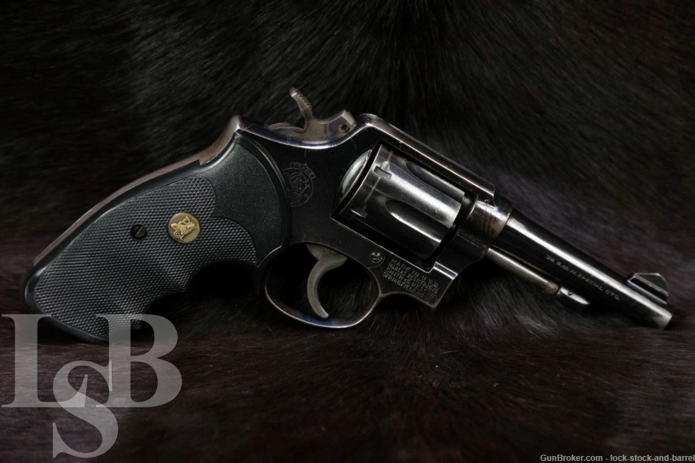Smith & Wesson S&W Model 10 No Dash M&P .38 Spl 4" Revolver 1960 C&R-img-0