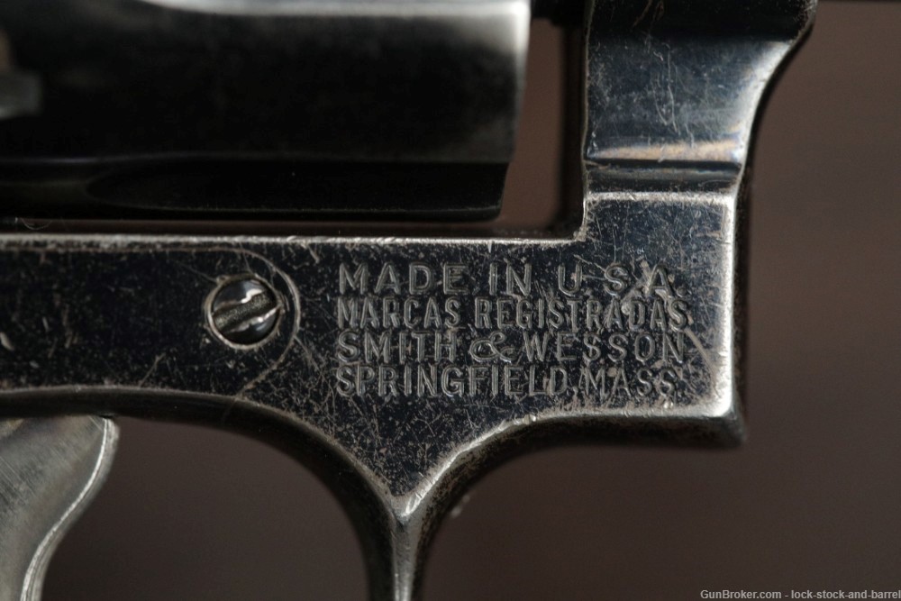 Smith & Wesson S&W Model 10 No Dash M&P .38 Spl 4" Revolver 1960 C&R-img-12