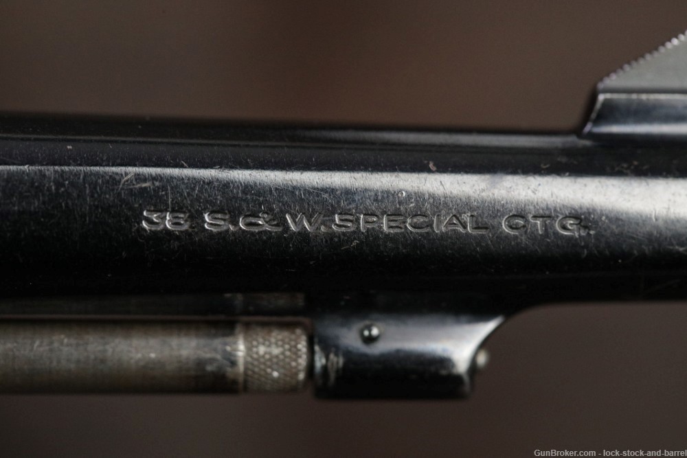 Smith & Wesson S&W Model 10 No Dash M&P .38 Spl 4" Revolver 1960 C&R-img-13