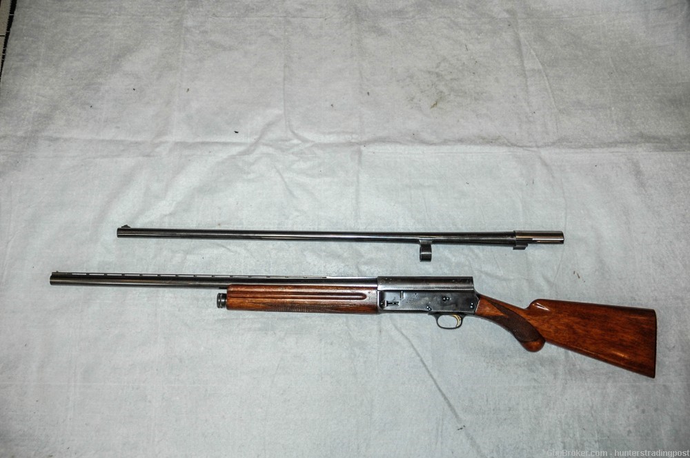 Browning A5 Light 12 Mfg 1960 with 2 barrels-img-1