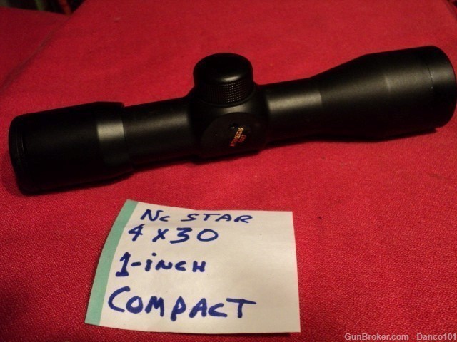 NcSTAR 4X30mm COMPACT 1 INCH TELESCOPIC SIGHT-img-3