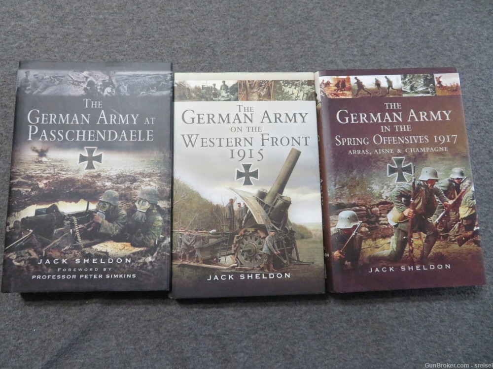 7 VOLUMES OF THE GERMAN ARMY ON THE SOMME-VIMY RIDGE-PASSCHENDAELE-CAMBRAI-img-1