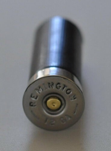 Remington Black 12 Gauge Shotgun Shell Bullet Pill Bottle Keychain-img-2