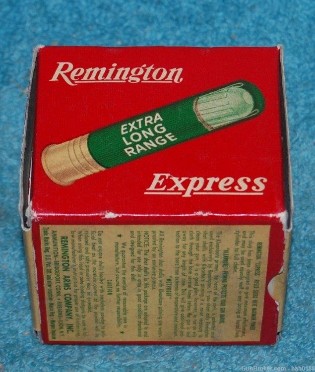 Vintage Full Box of Remington Express Long Range 28 Gauge Rifled Slugs-img-2