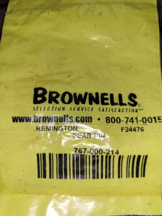 Brownells Remington Sear Pin #F24476 -img-0